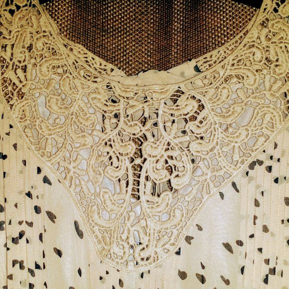 Buffalo David Bitton Pale Daisy Hearts Y2K Dress, Sz L - Picture 7 of 14